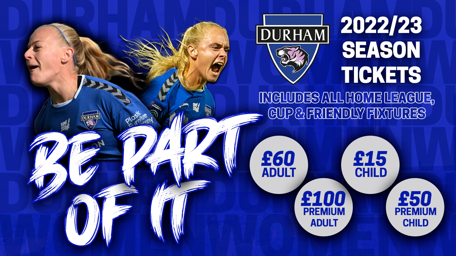 BE PART OF IT: 2022/23 Season Tickets On Sale Now!