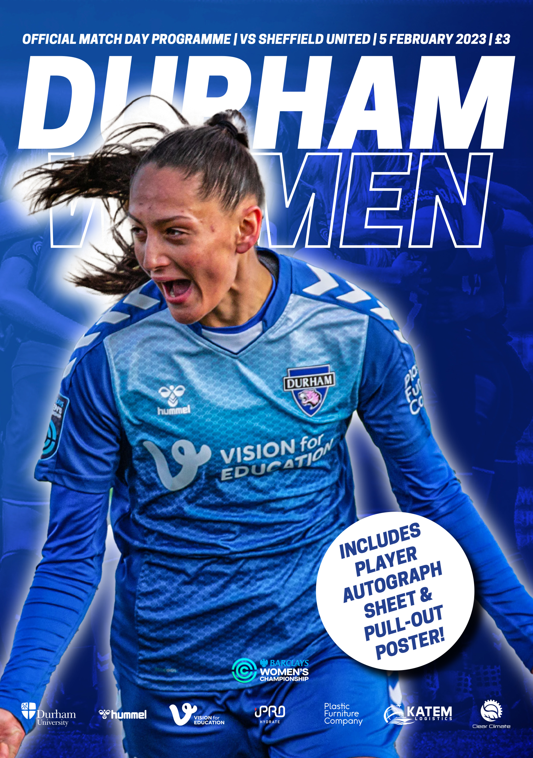 PROGRAMME: Durham v Sheffield United