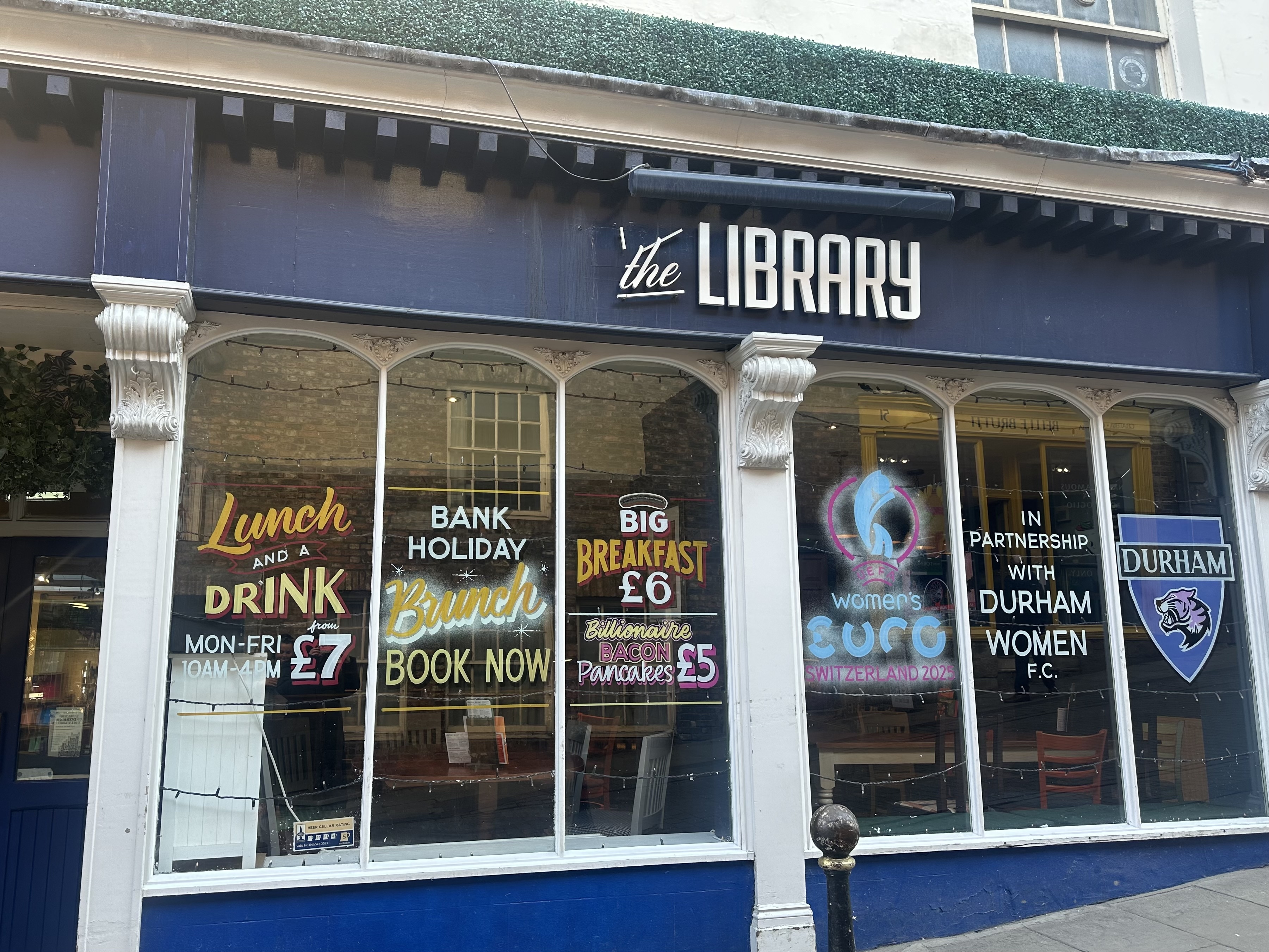 Durham Women FC partner with The Library