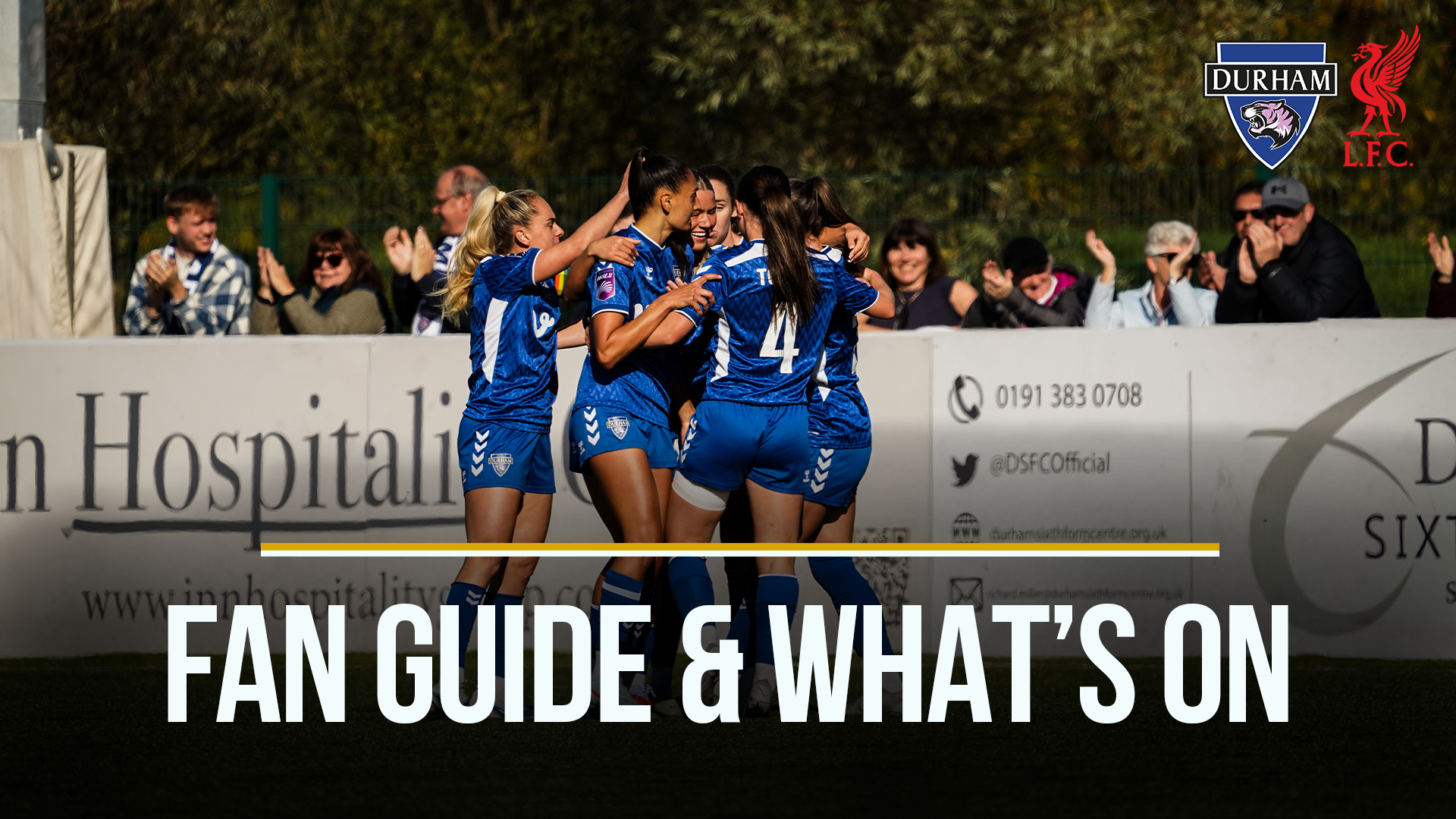 Fan Guide & What’s On | Durham v Liverpool