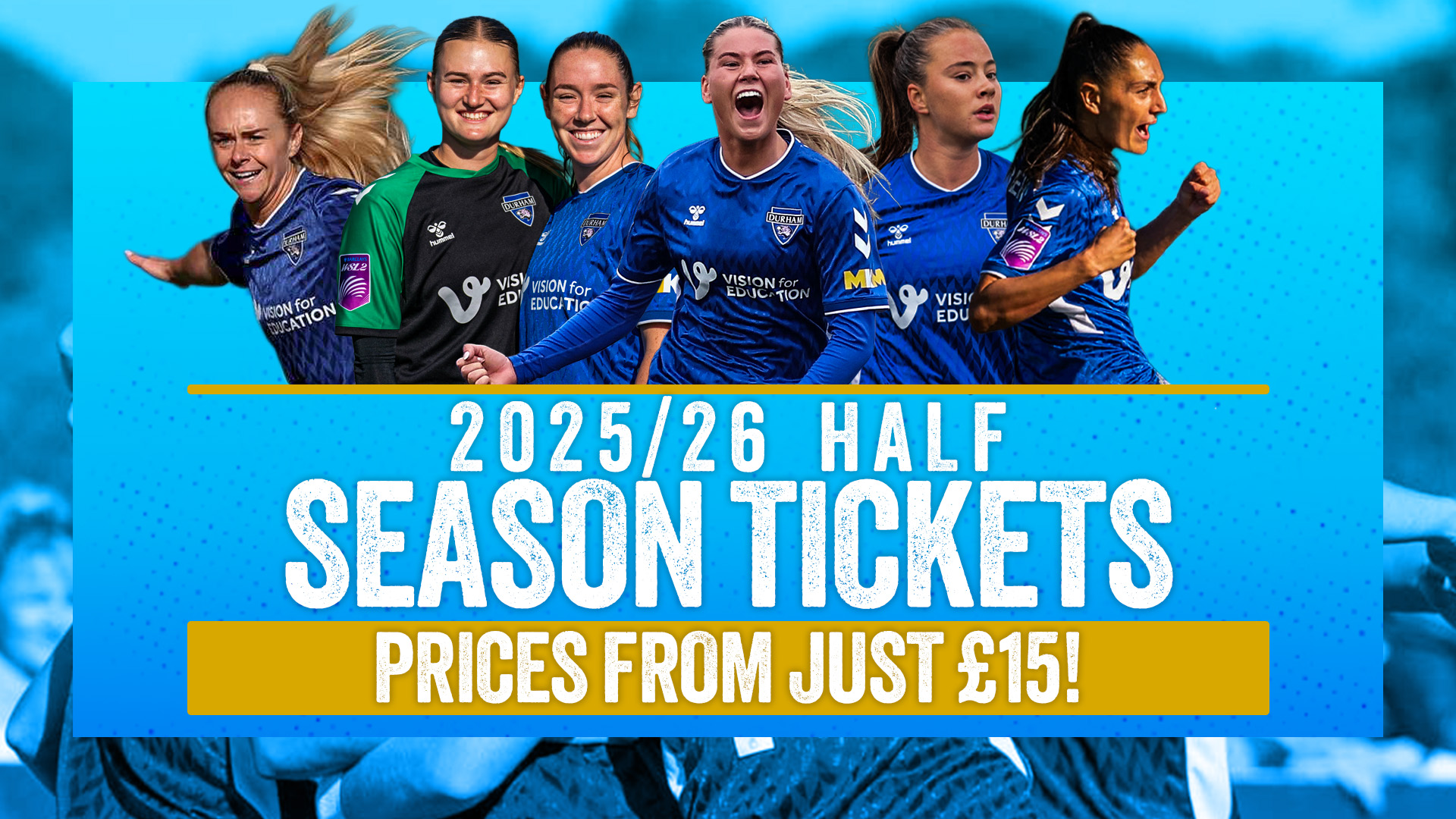 2025/26 Durham Women Half Season Tickets | On Sale NOW!