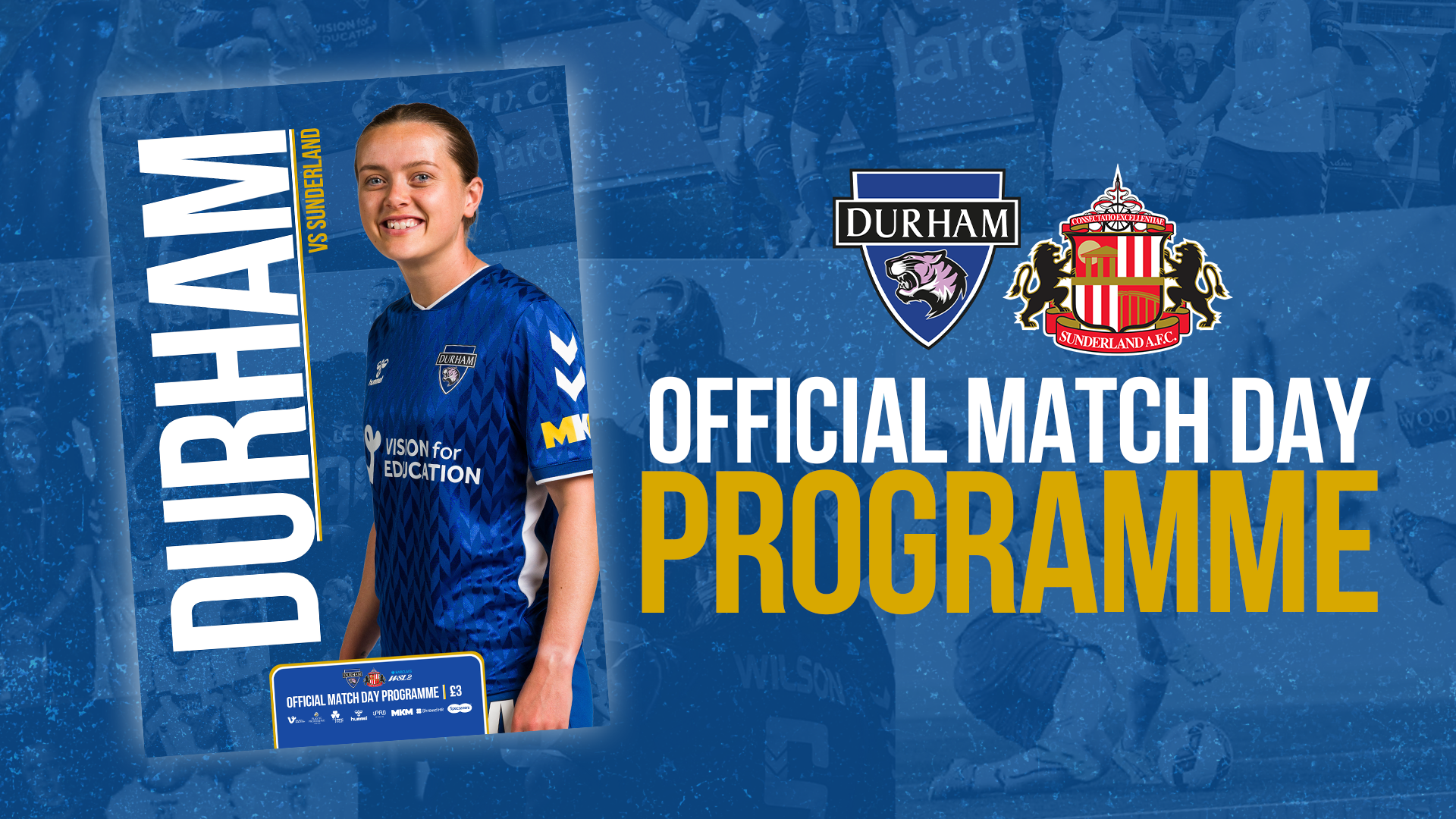 Match Day Programme – Get your Durham Women v Sunderland issue on Friday
