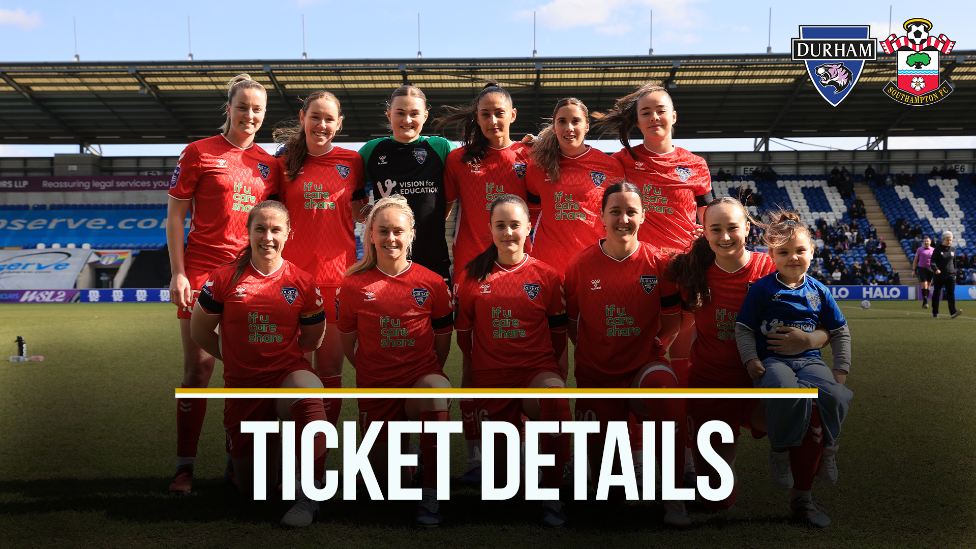Ticket Details | Durham Women v Southampton