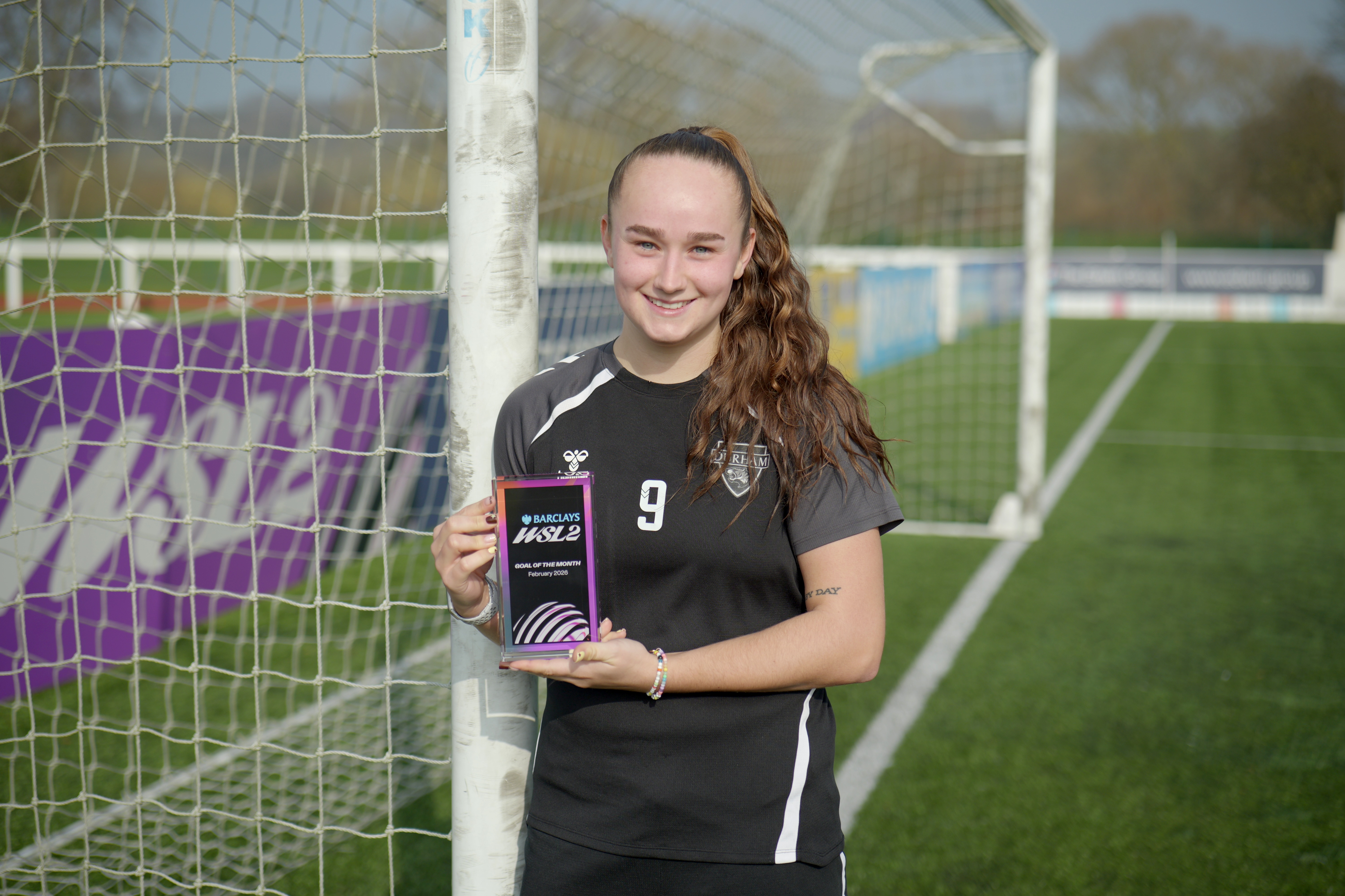 Lucy Watson wins Barclays Women’s Super League 2 Goal of the Month Award